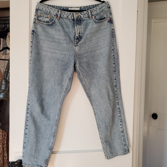 TopShop Mom Jeans - petite - Picture 1 of 7